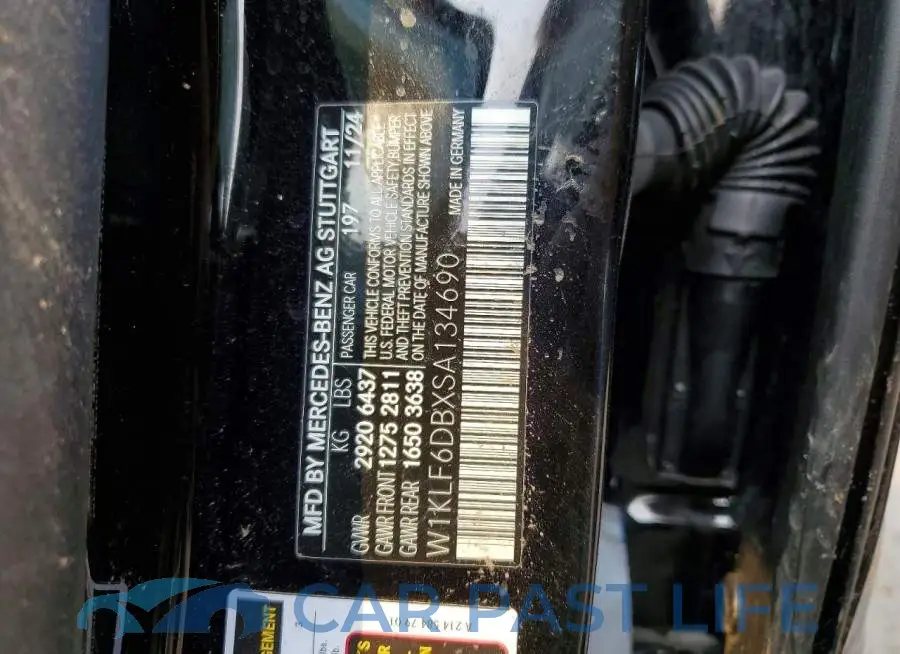 W1KLF6DBXSA134690# 12