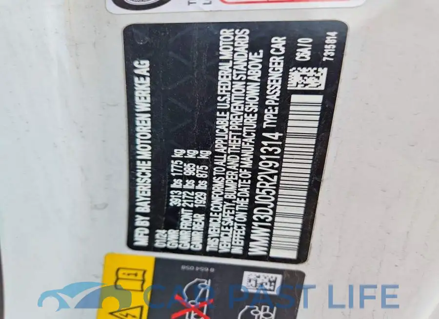 WMW13DJ05R2V91314# 13
