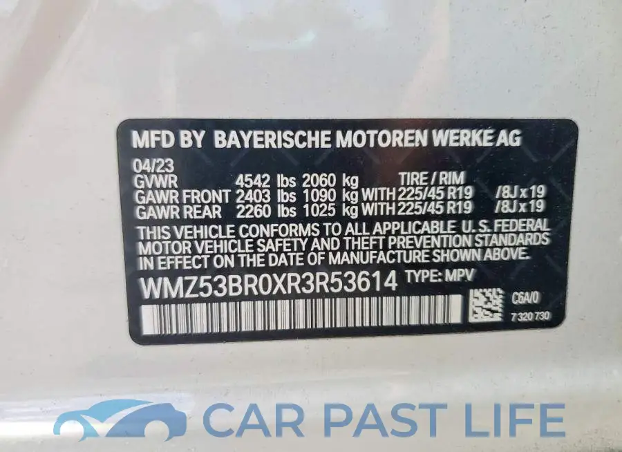 WMZ53BR0XR3R53614# 13