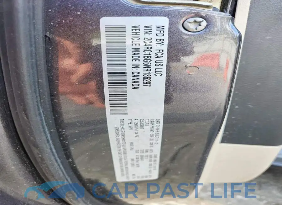 2C4RC1BG6NR186297# 13