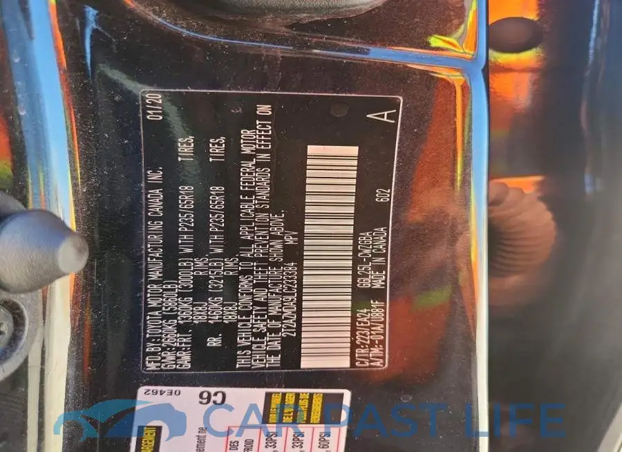 2T2AZMDA9LC233384# 12