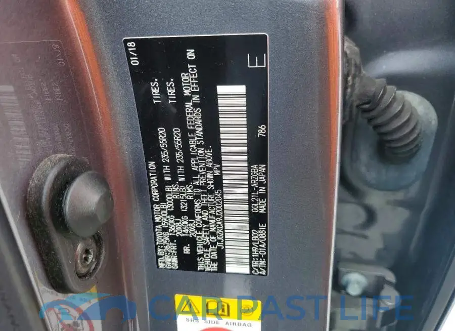 JTJGZKCA9J2002045# 13