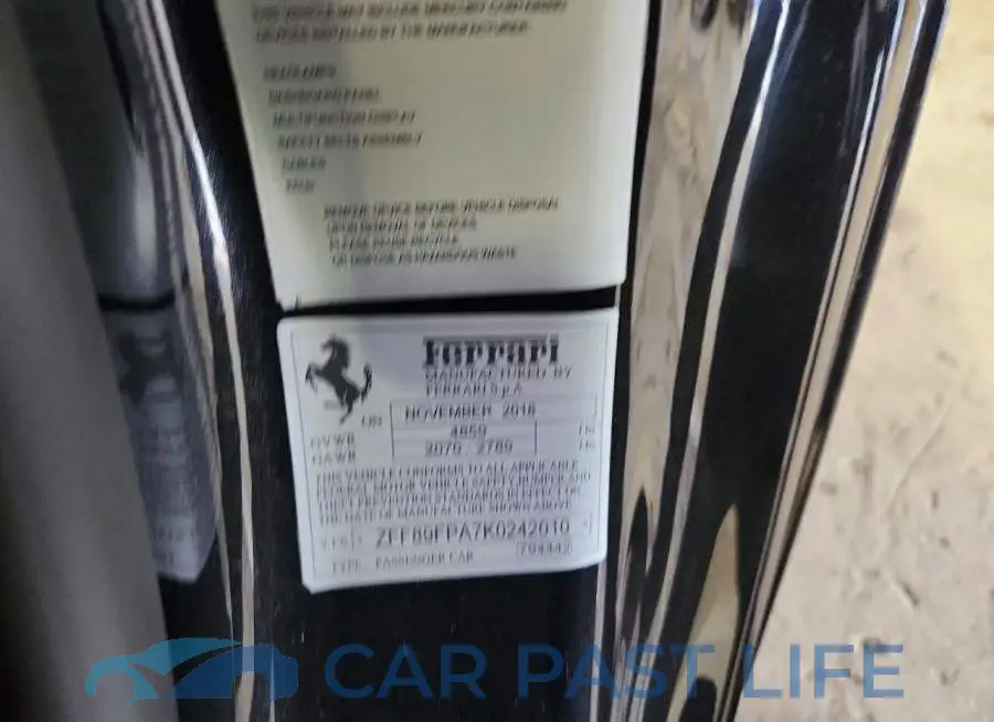 ZFF89FPA7K0242010# 12