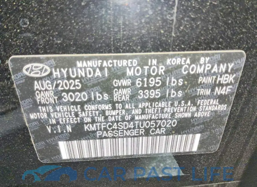 KMTFC4SD4TU057020# 13