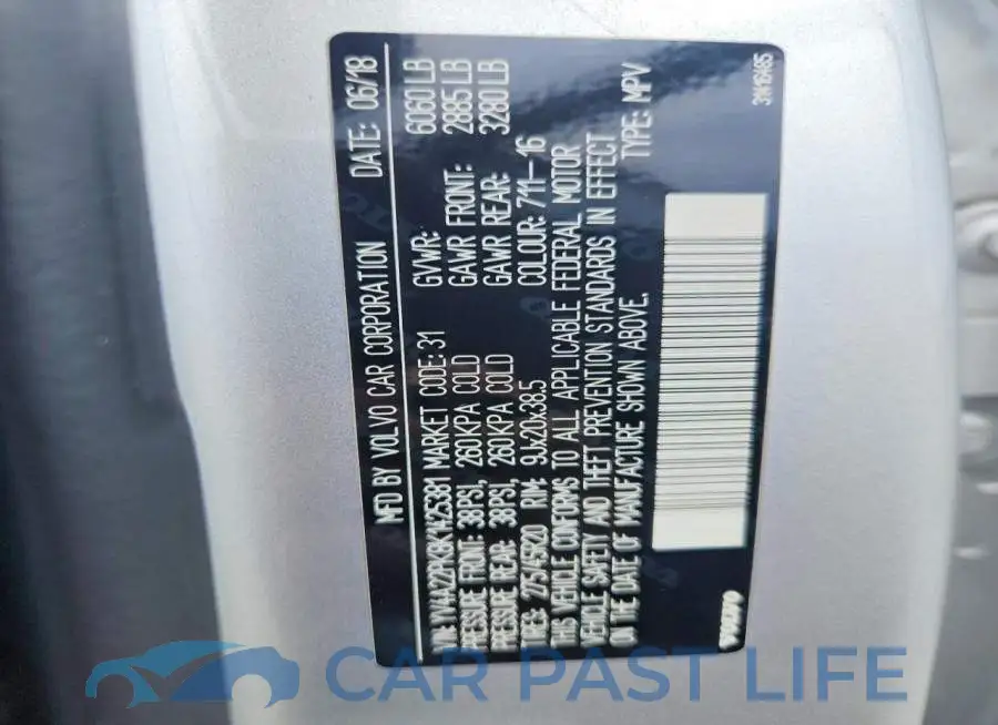 YV4A22PK8K1425381# 13
