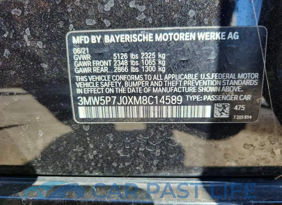 3MW5P7J0XM8C14589# 12