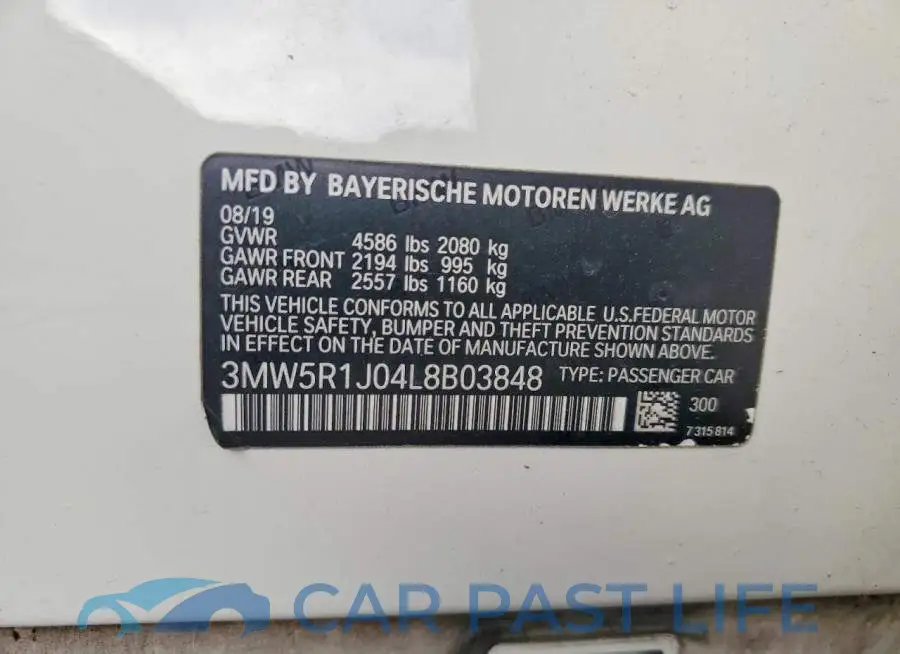 3MW5R1J04L8B03848# 12