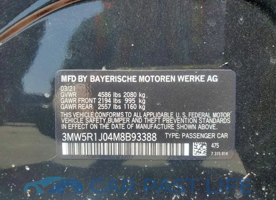 3MW5R1J04M8B93388# 12
