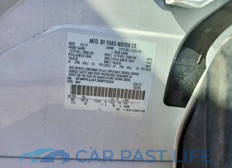 2FMPK3J97JBB19229# 14