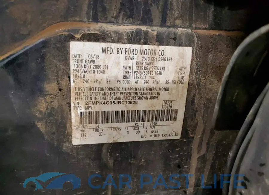 2FMPK4G95JBC10626# 13