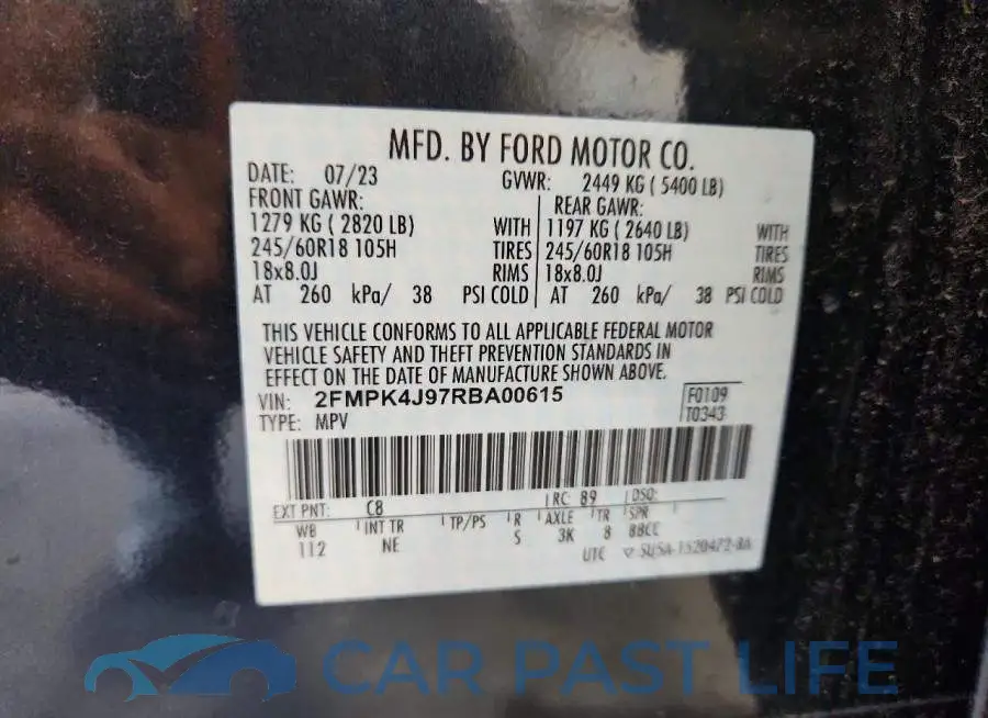 2FMPK4J97RBA00615# 13