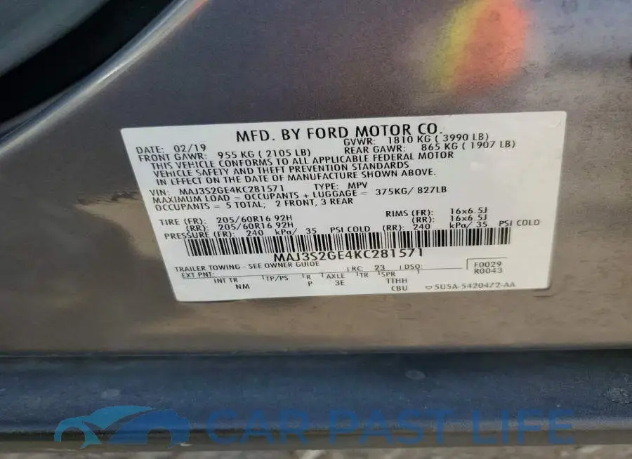 MAJ3S2GE4KC281571# 13