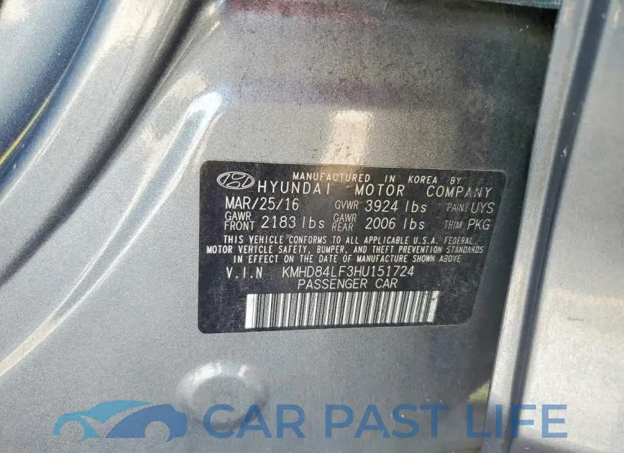 KMHD84LF3HU151724# 13