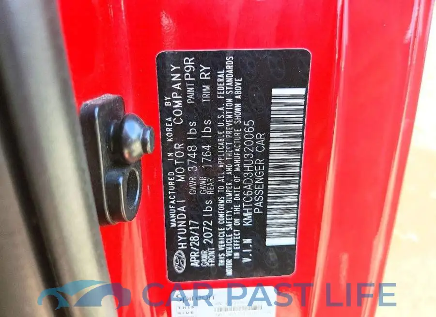 KMHTC6AD3HU320065# 12
