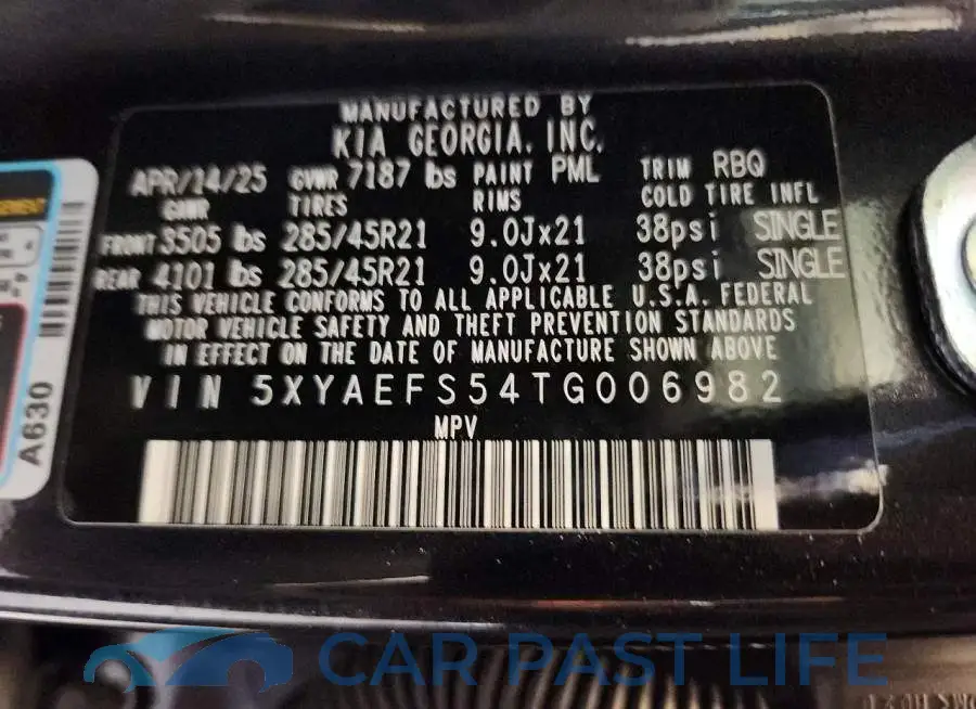 5XYAEFS54TG006982# 13