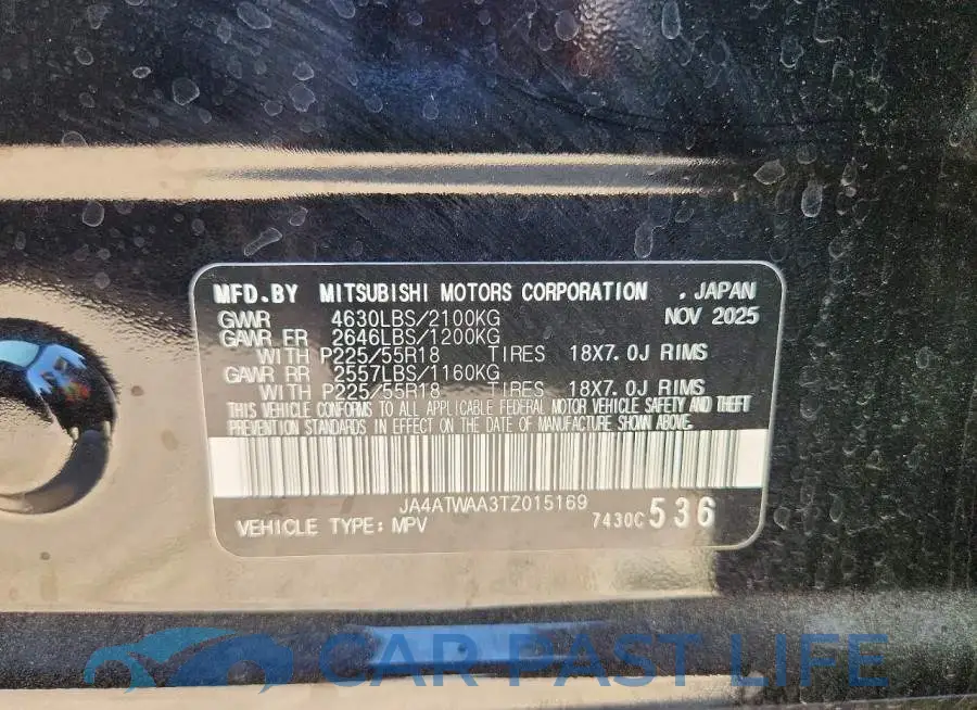 JA4ATWAA3TZ015169# 13