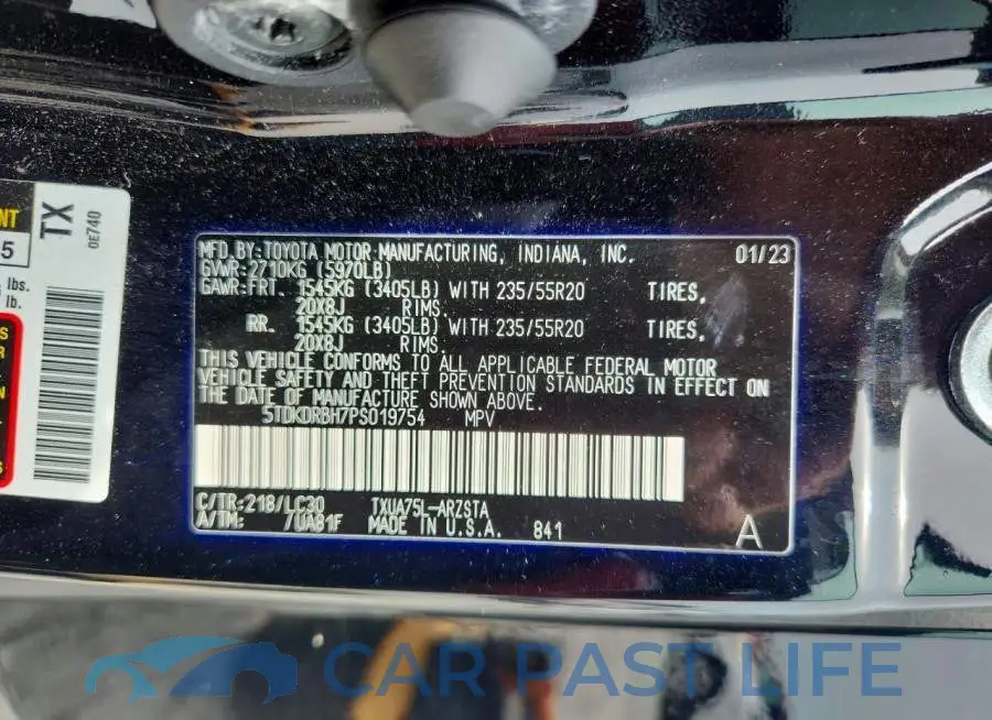 5TDKDRBH7PS019754# 14
