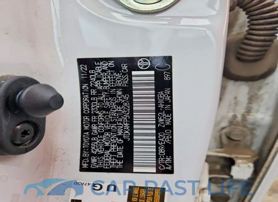JTDKAMFP5N3228745# 12