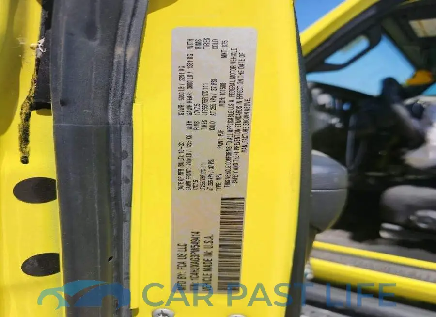 1C4HJXAG3PW549414# 14