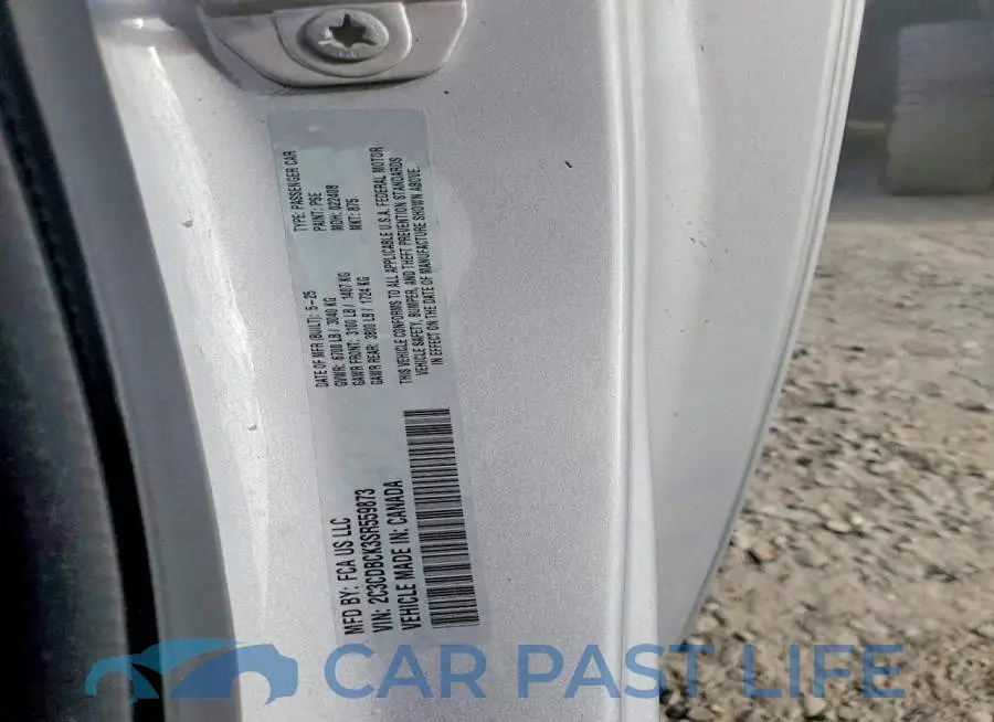 2C3CDBCK3SR559873# 12