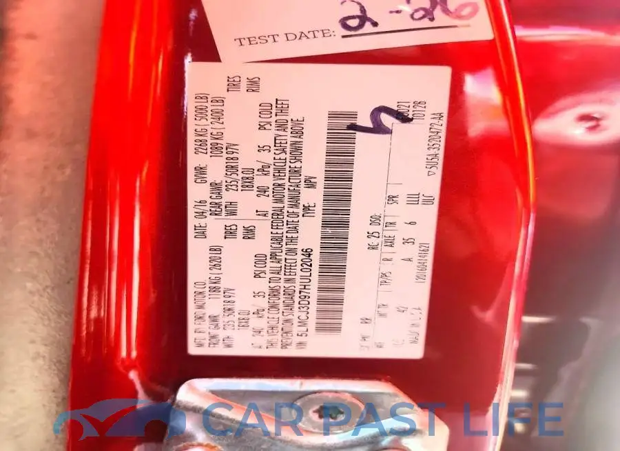 5LMCJ3D97HUL02046# 14