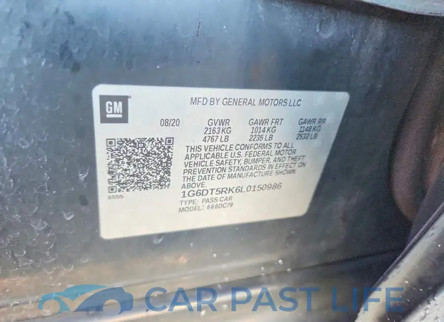 1G6DT5RK6L0150986# 12