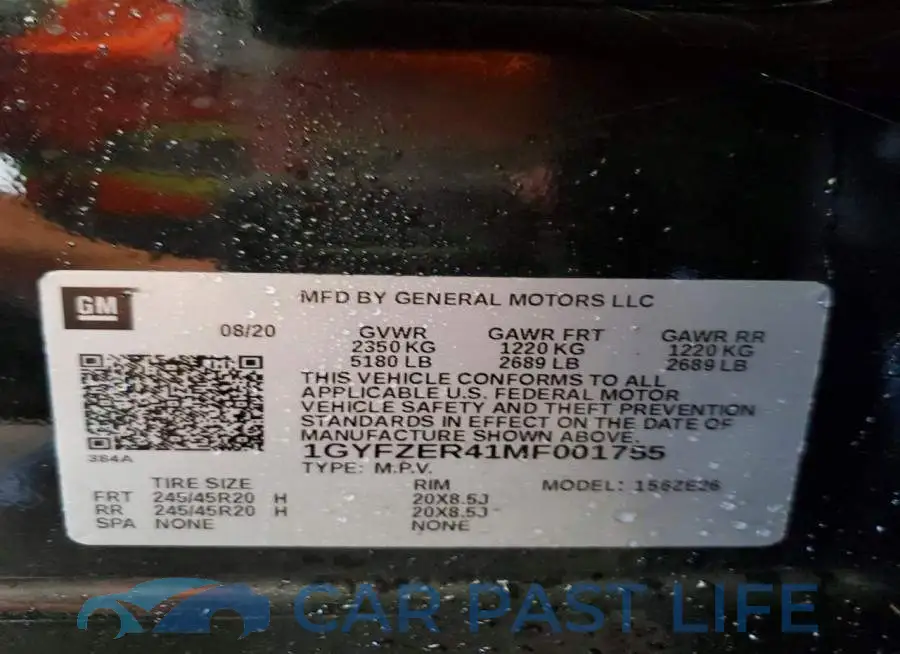 1GYFZER41MF001755# 13