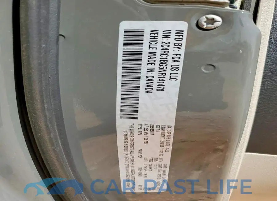 2C4RC1BG5NR141478# 13