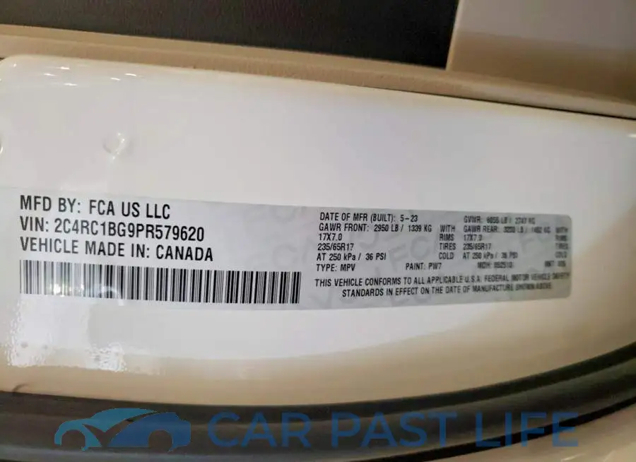 2C4RC1BG9PR579620# 13