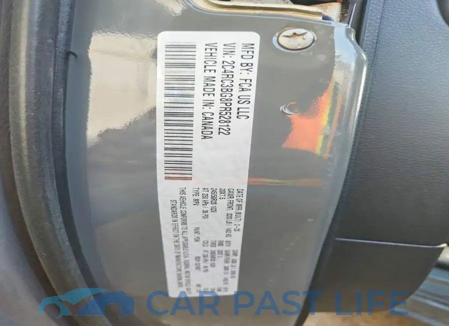 2C4RC3BG8PR528122# 12