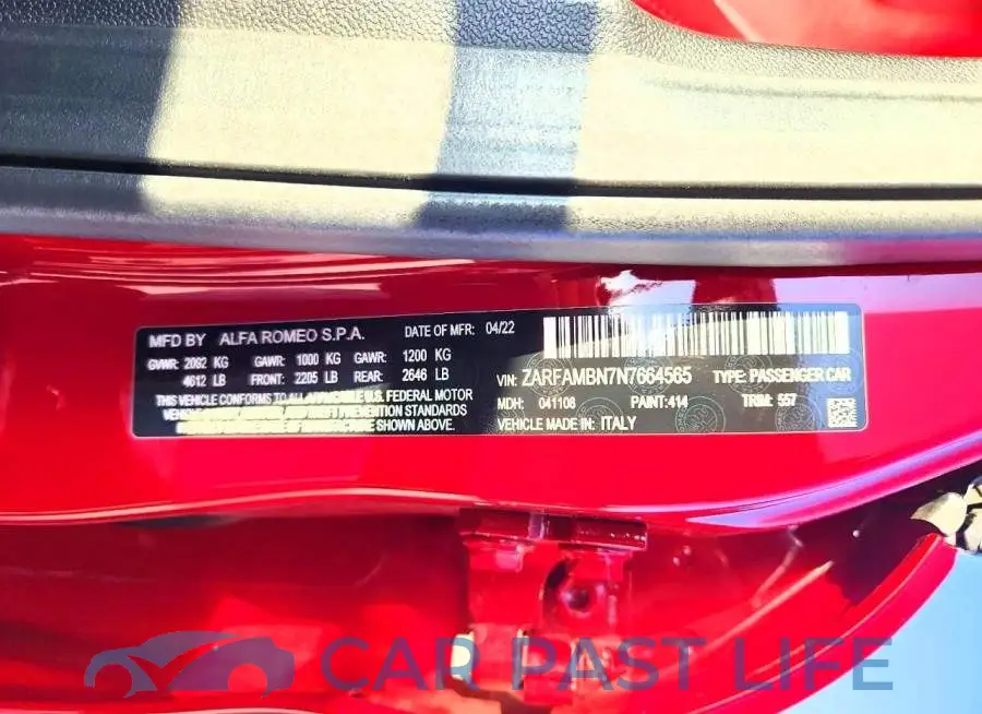 ZARFAMBN7N7664565# 13