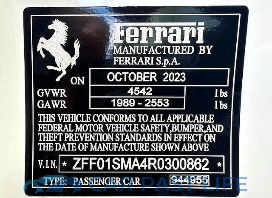 ZFF01SMA4R0300862# 15