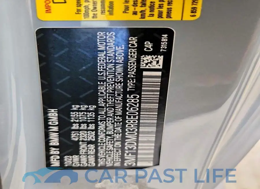 3MF13DM03R8E06285# 12