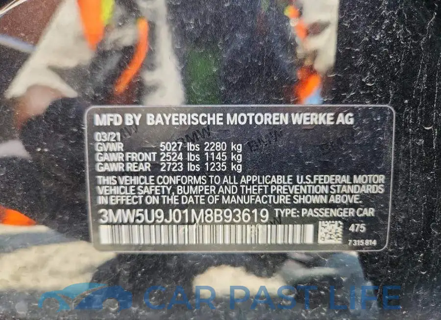 3MW5U9J01M8B93619# 12