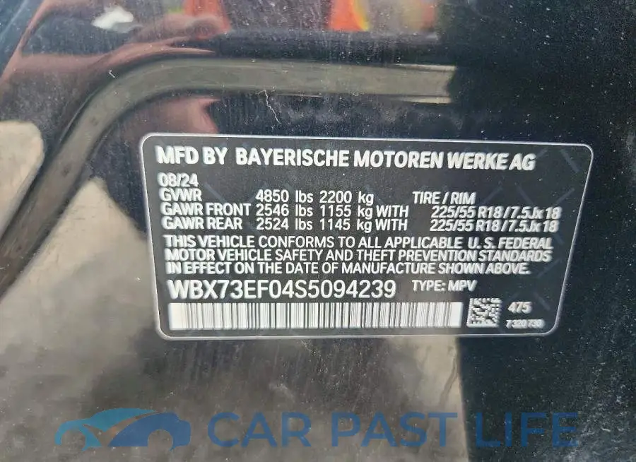 WBX73EF04S5094239# 13