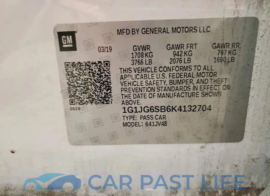 1G1JG6SB6K4132704# 13