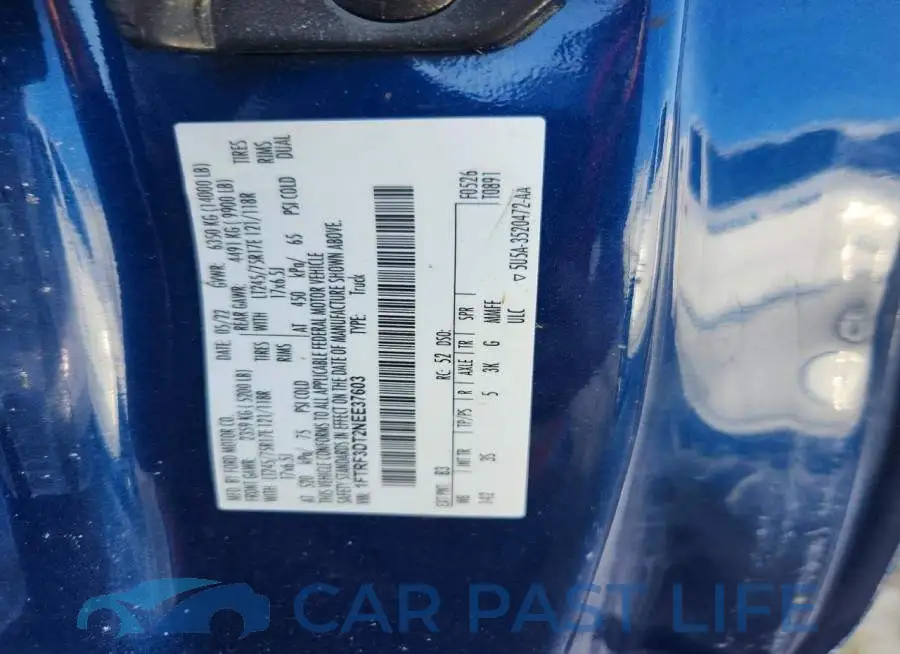 1FTRF3DT2NEE37603# 13