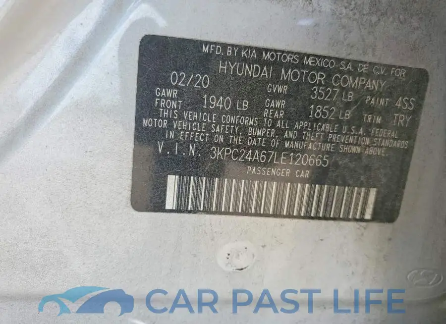 3KPC24A67LE120665# 12