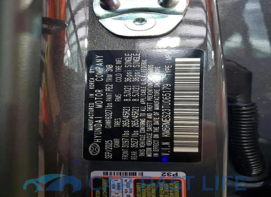 KM8RMES23TU065179# 14