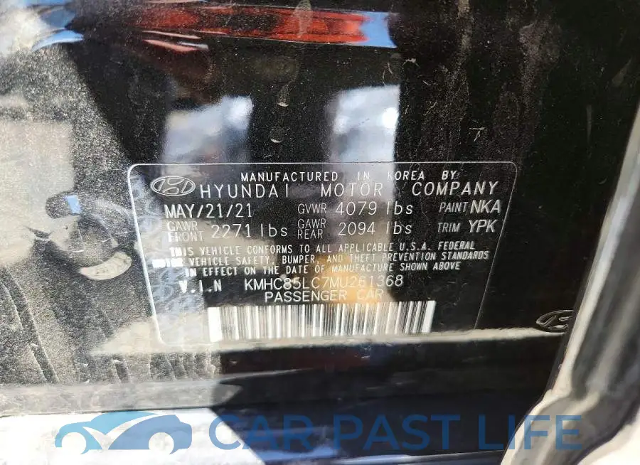 KMHC85LC7MU261368# 13