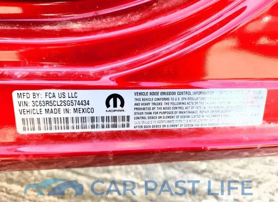 3C63R5CL2SG574434# 13