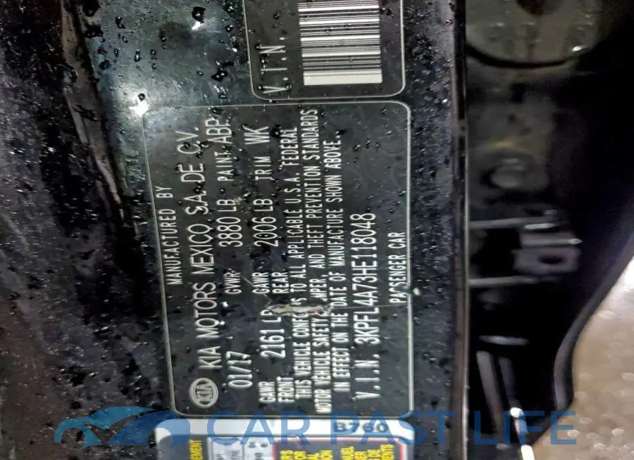 3KPFL4A73HE118048# 13