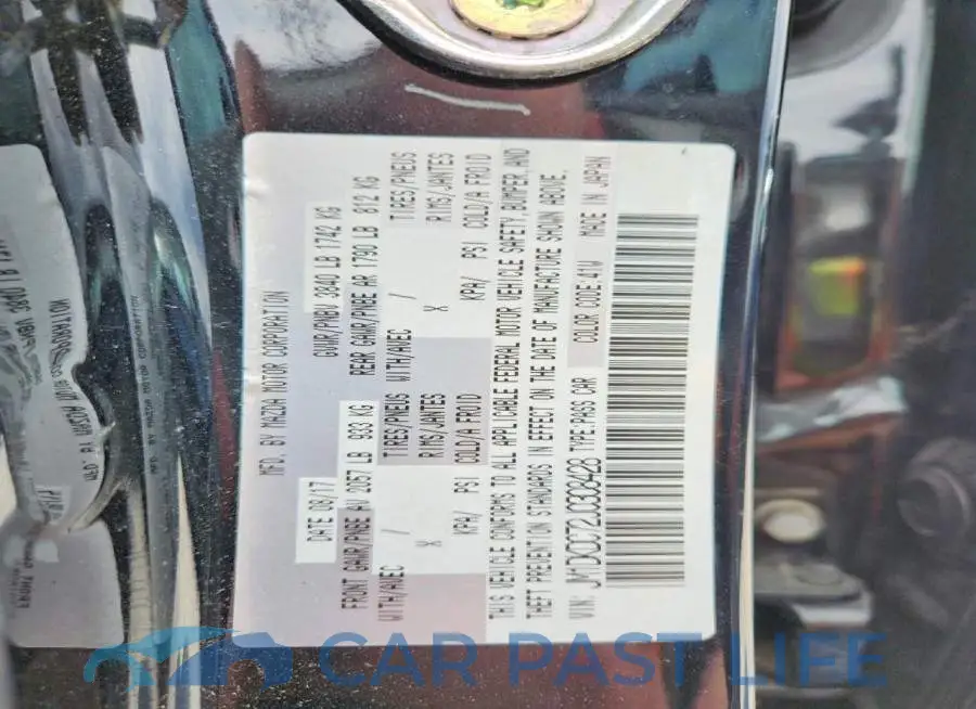 JM1DKDC72J0308428# 12