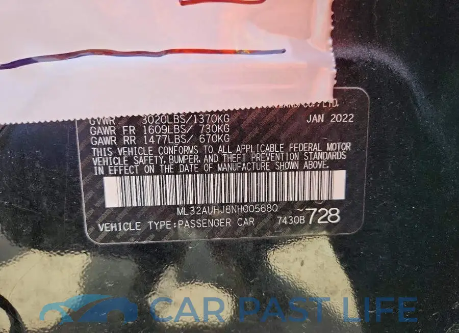 ML32AUHJ8NH005680# 13