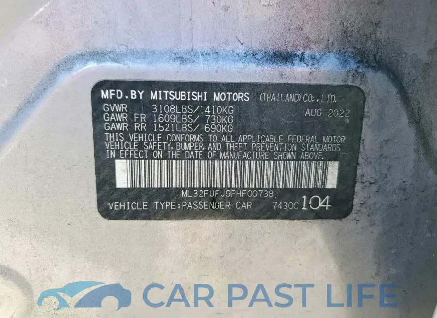 ML32FUFJ9PHF00738# 12
