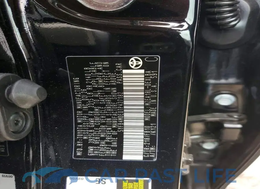 5YFB4MDE0TP427182# 12