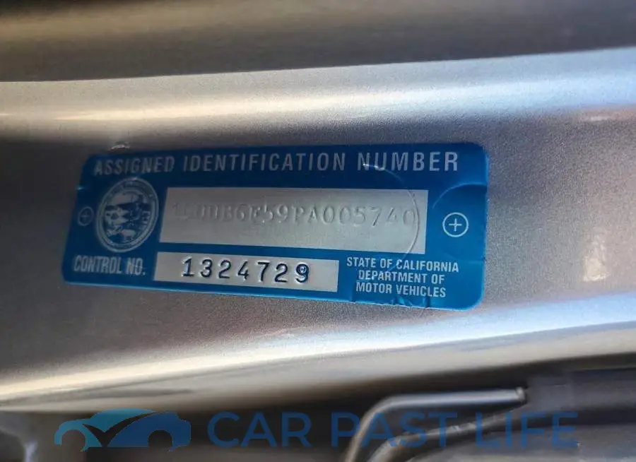 19UUB6F59PA005740# 12