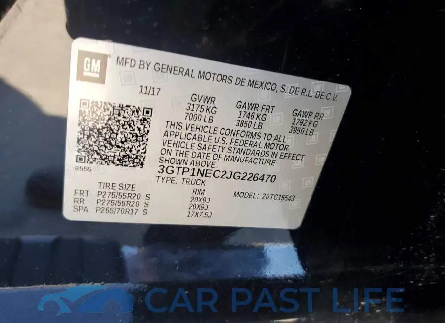 3GTP1NEC2JG226470# 12