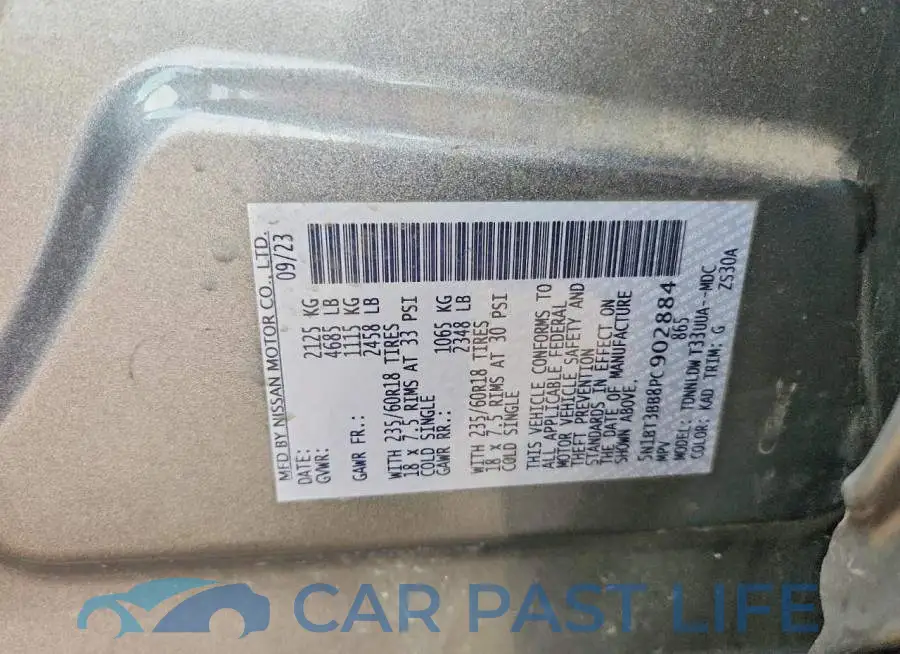 5N1BT3BB8PC902884# 13