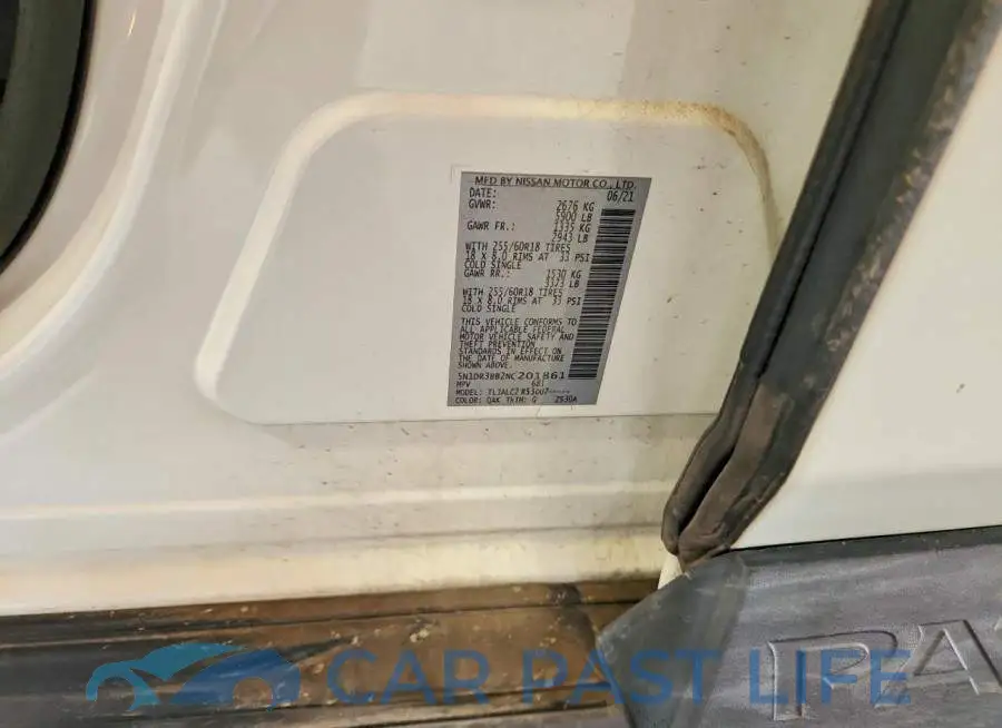 5N1DR3BB2NC201861# 13
